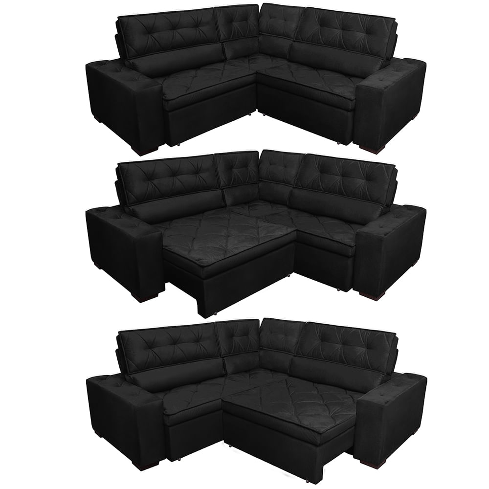 7_sofa_canto_retratil_reclinavel_agnus_preto_aberto