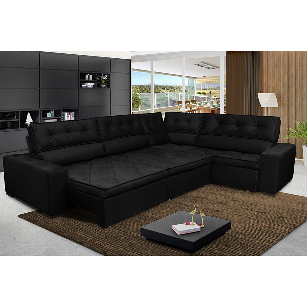 1_sofa_canto_retratil_reclinavel_agnus_preto_ambiente