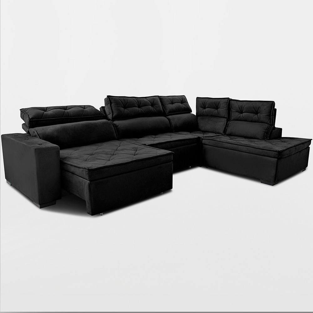 7_sofa_retratil_reclinavel_kronnos_canto_direito_velupluma_aberto_preto